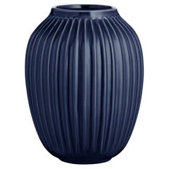 Hammershøi Vase Indigo