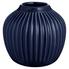 Hammershøi Vase Indigo