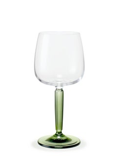Hammershøi White Wine Glass, Green