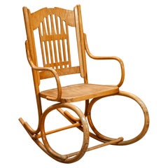 Hammock chair in wood, Viennese