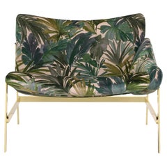 Fauteuil hamac avec motifs tropicaux de Debonademeo Studio
