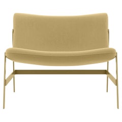 Hammock Yellow Lounge Chair By Debonademeo Studio by Adrenalina