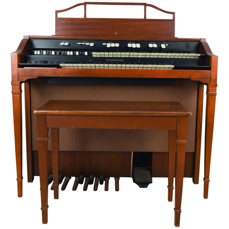 Hammond Model L 111a Tube Organ With Bench For Sale At 1stdibs