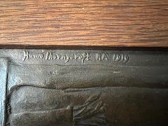 Hamo Thonycroft R.A. Arts & Craft Style Bronze Wall Plaque