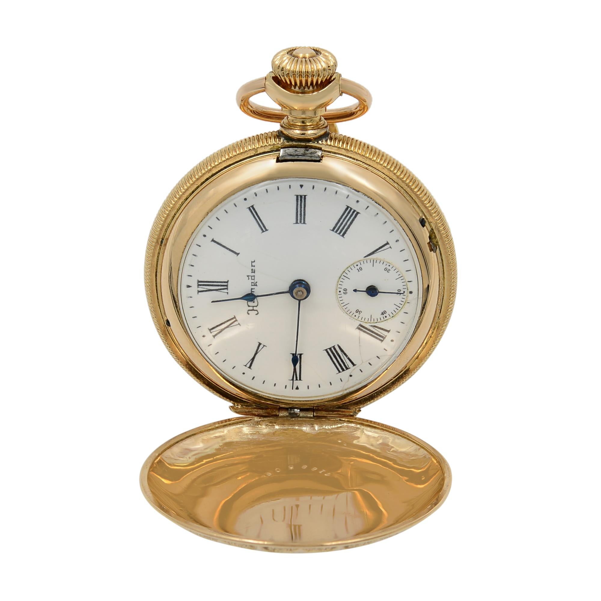 dueber hampden pocket watch value