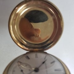 Hampden Watch Co. Gold Plated White Dial 1900-1909