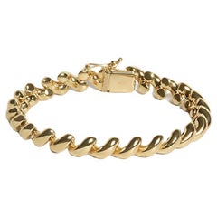 Hampshire House Bracelet 14k Solid Yellow Gold 13g