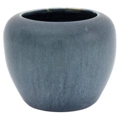 Hampshire Pottery Blue Matte Glazed Vase