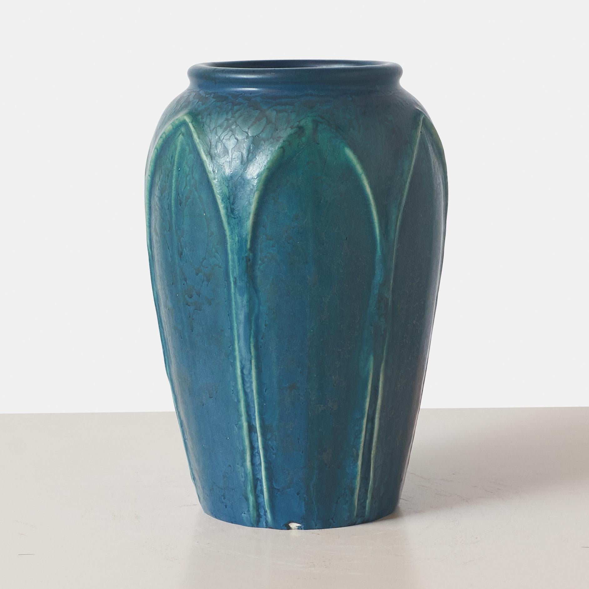 Modern Hampshire Pottery Vase For Sale