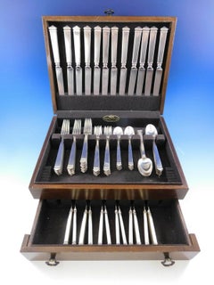 Hampton by Tiffany & Co. Sterling Silver Flatware Set 12 Service 84 Pcs Dinner