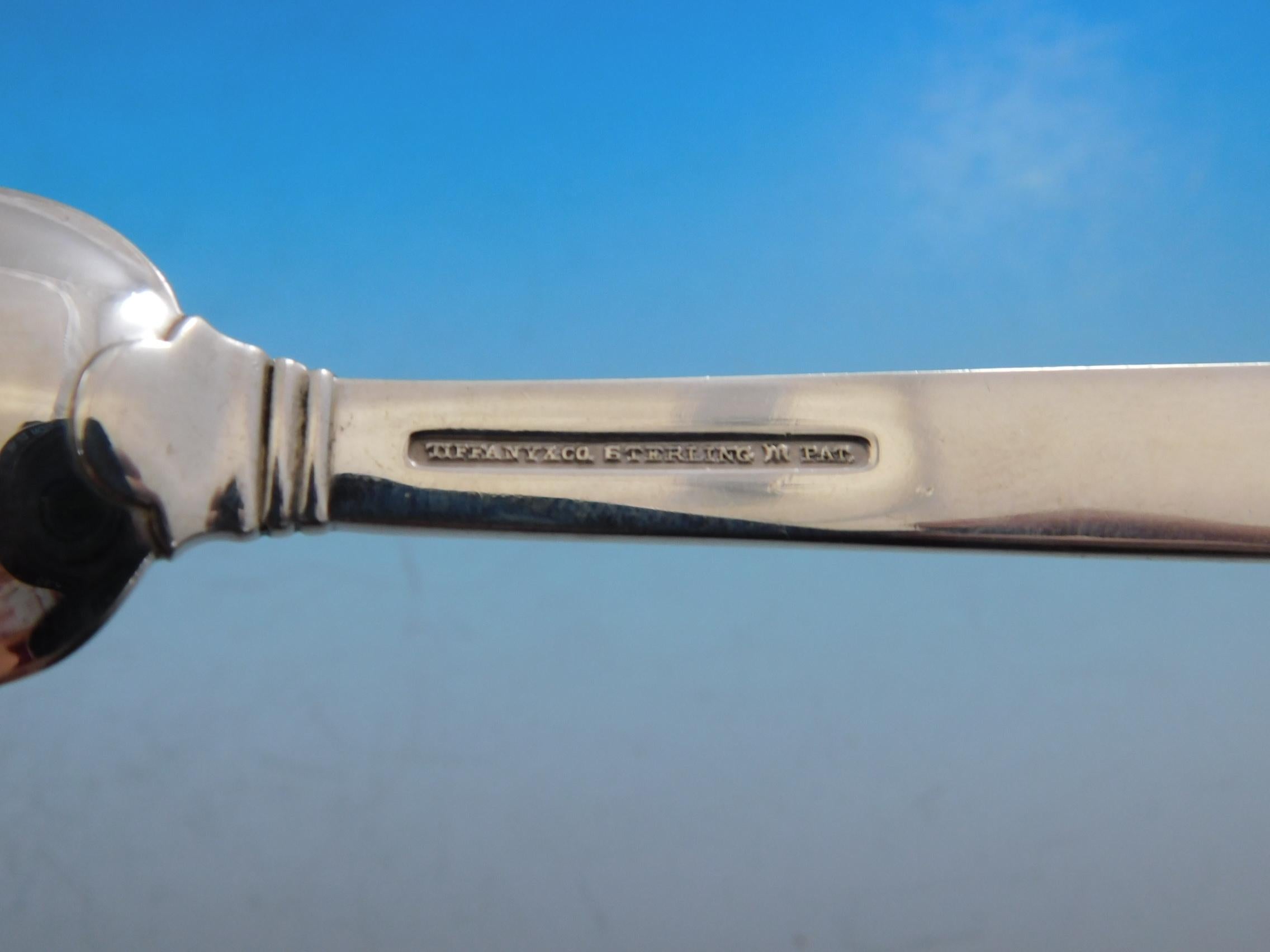 20th Century Hampton by Tiffany & Co. Sterling Silver Flatware Set for 12 Service 51 Pieces