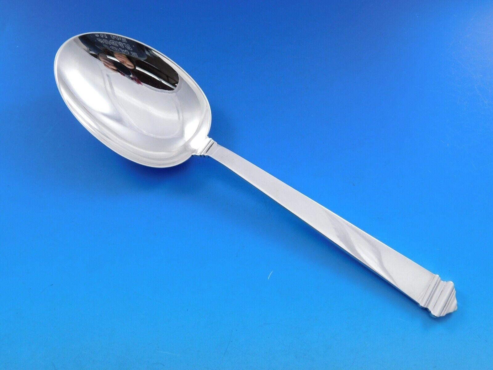 Ensemble de couverts en argent sterling pour 12 personnes 138 pièces du dîner Hampton par Tiffany en vente 5