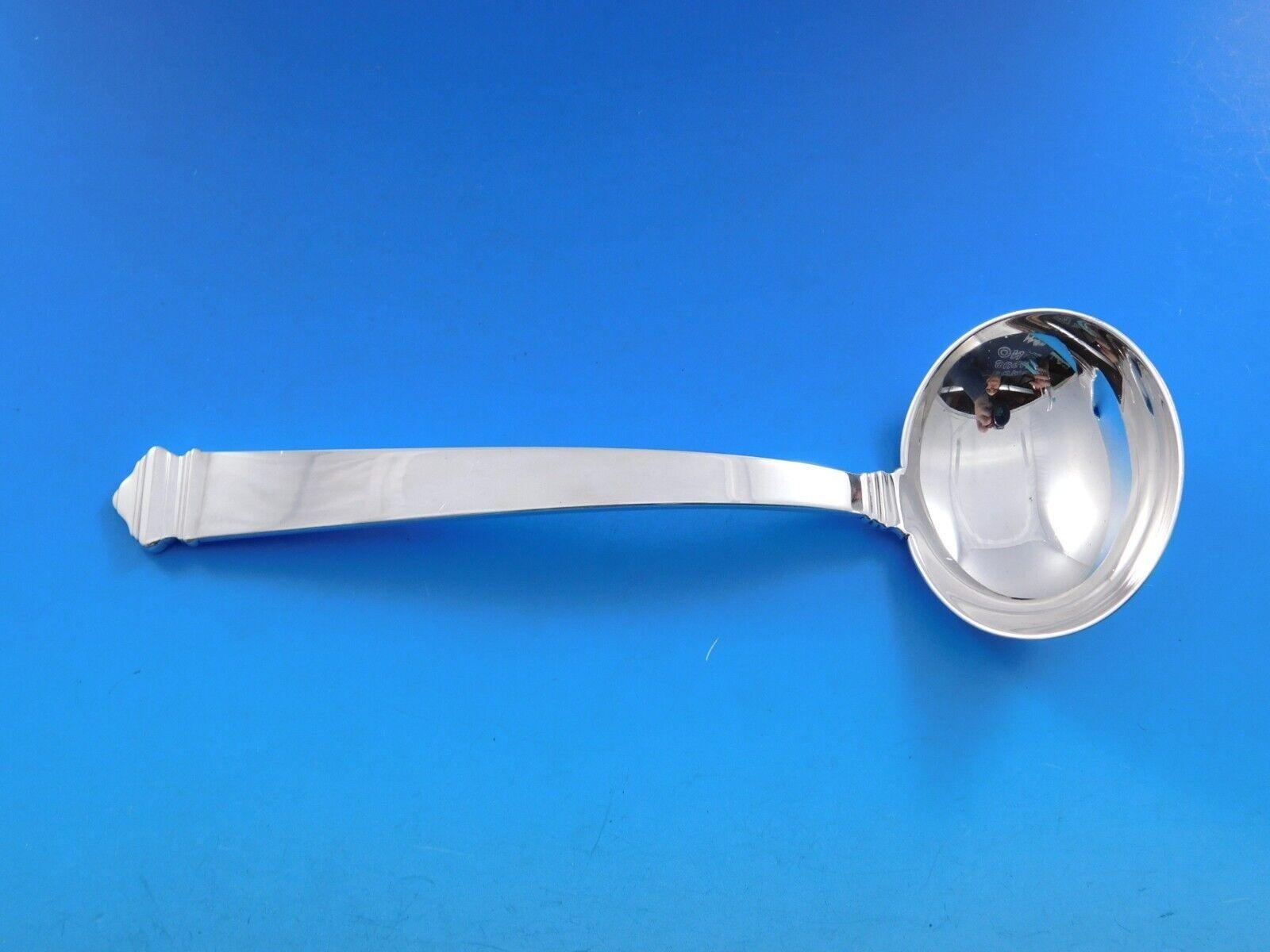 Ensemble de couverts en argent sterling pour 12 personnes 138 pièces du dîner Hampton par Tiffany en vente 4