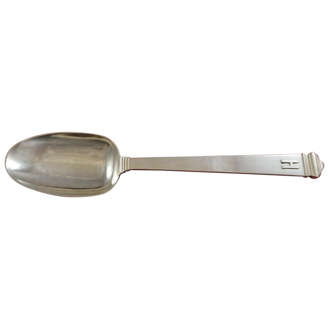 Hampton by Tiffany Sterling Silver Serving Spoon with Applied H Mono