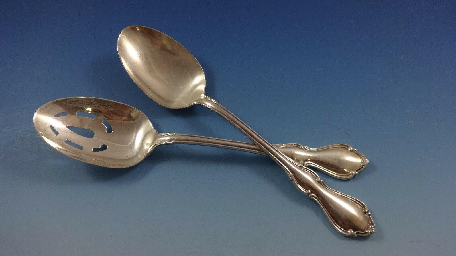 Hampton Court by Reed & Barton Sterling Silver Flatware Set 8 Service 54 Pieces 1