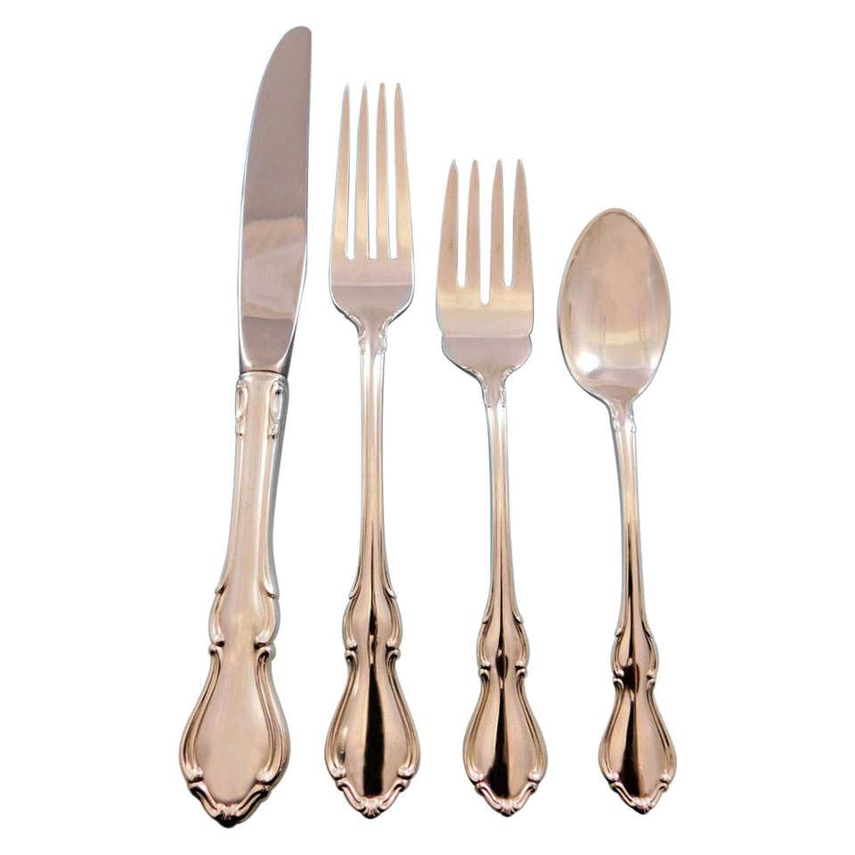 Eighteenth 18th Century by Reed & Barton Sterling Silver Flatware Set 32 pcs New Eighteenth 18th Century by Reed & Barton Sterling Silver Flatware Set 32 pcs New