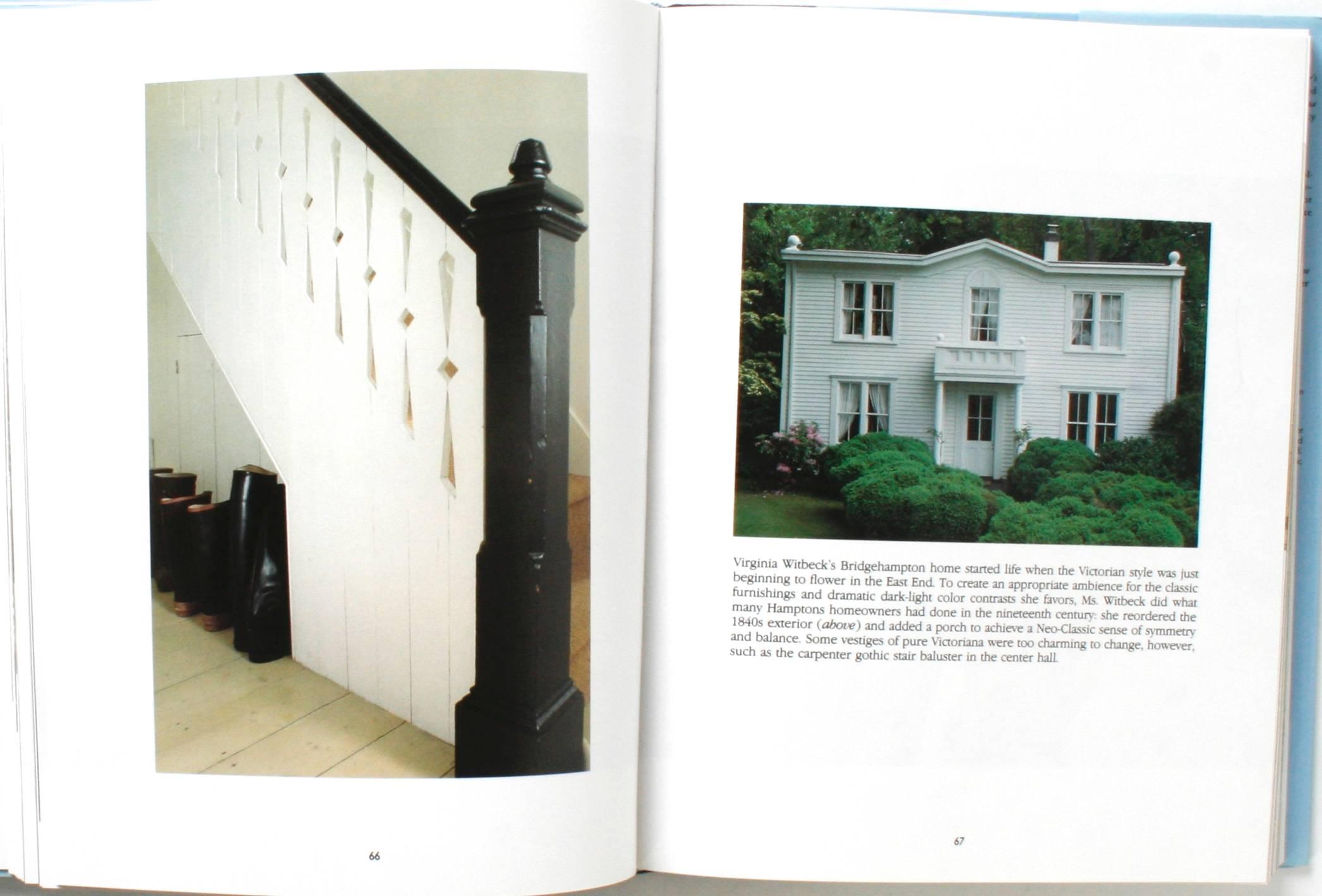 Hampton Style: Houses Gardens Artists by John Esten and Rose Bennett Gilbert. Boston: Little, Brown and Company, 1993. Stated first edition hardcover with dust jacket. 231 pp. A book on the Hampton houses, gardens and it's art. The book covers the