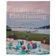 Hamptons Entertainment by Annie Falk Hardcover Book
