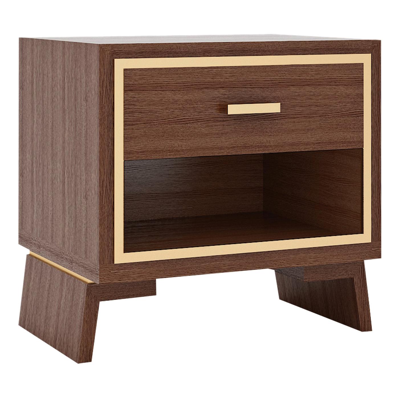 Industrial Metal Nightstand at 1stDibs