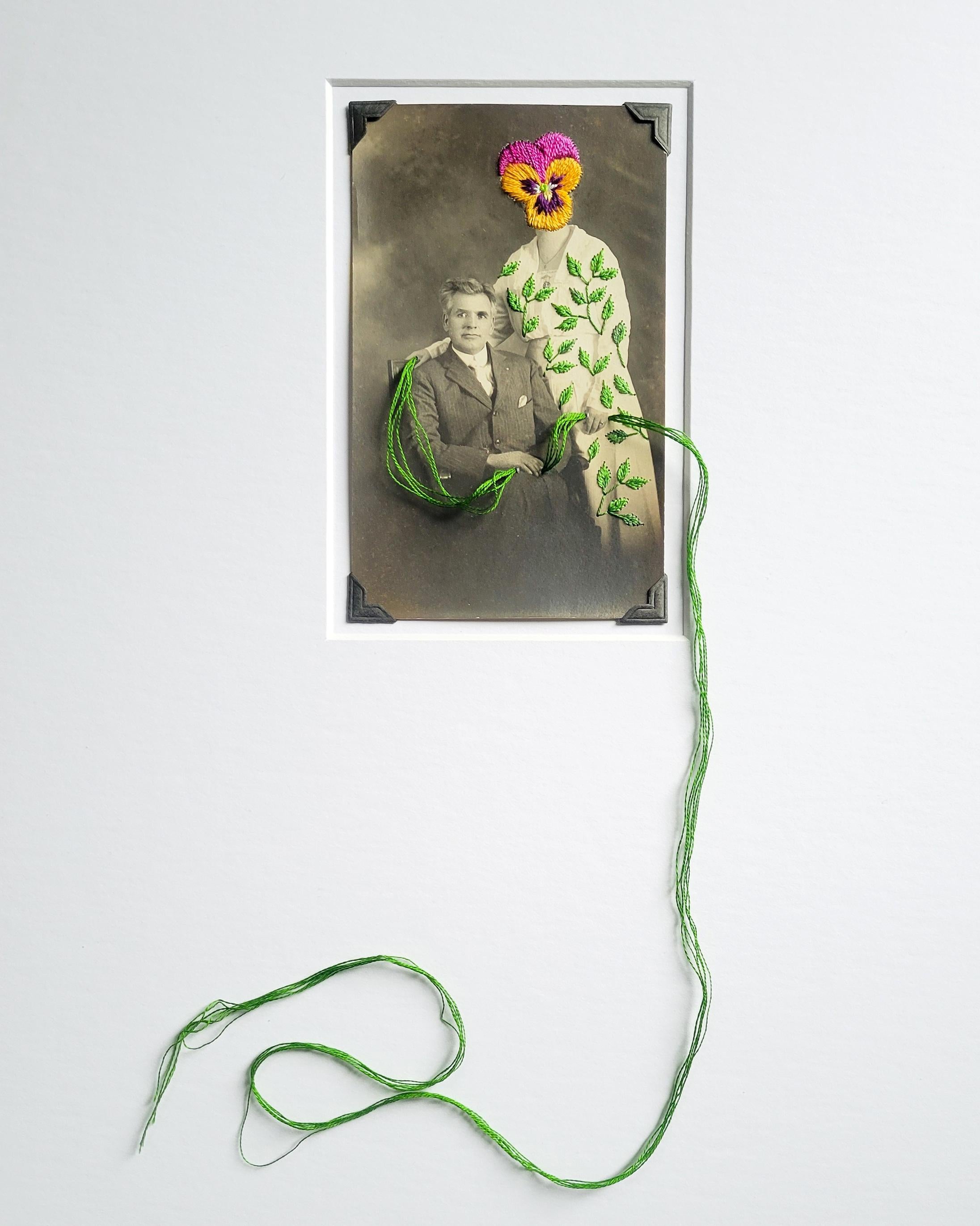 Un mantenido - Mixed Media Art Contemporáneo de Han Cao