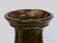 Han Dynasty, Antique Chinese Green Glazed Pottery Jar