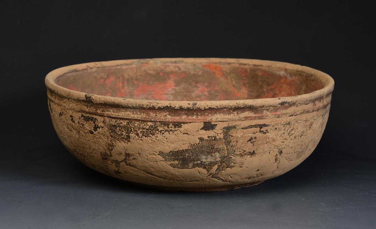 Han Dynasty, Antique Chinese Pottery Bowl 2