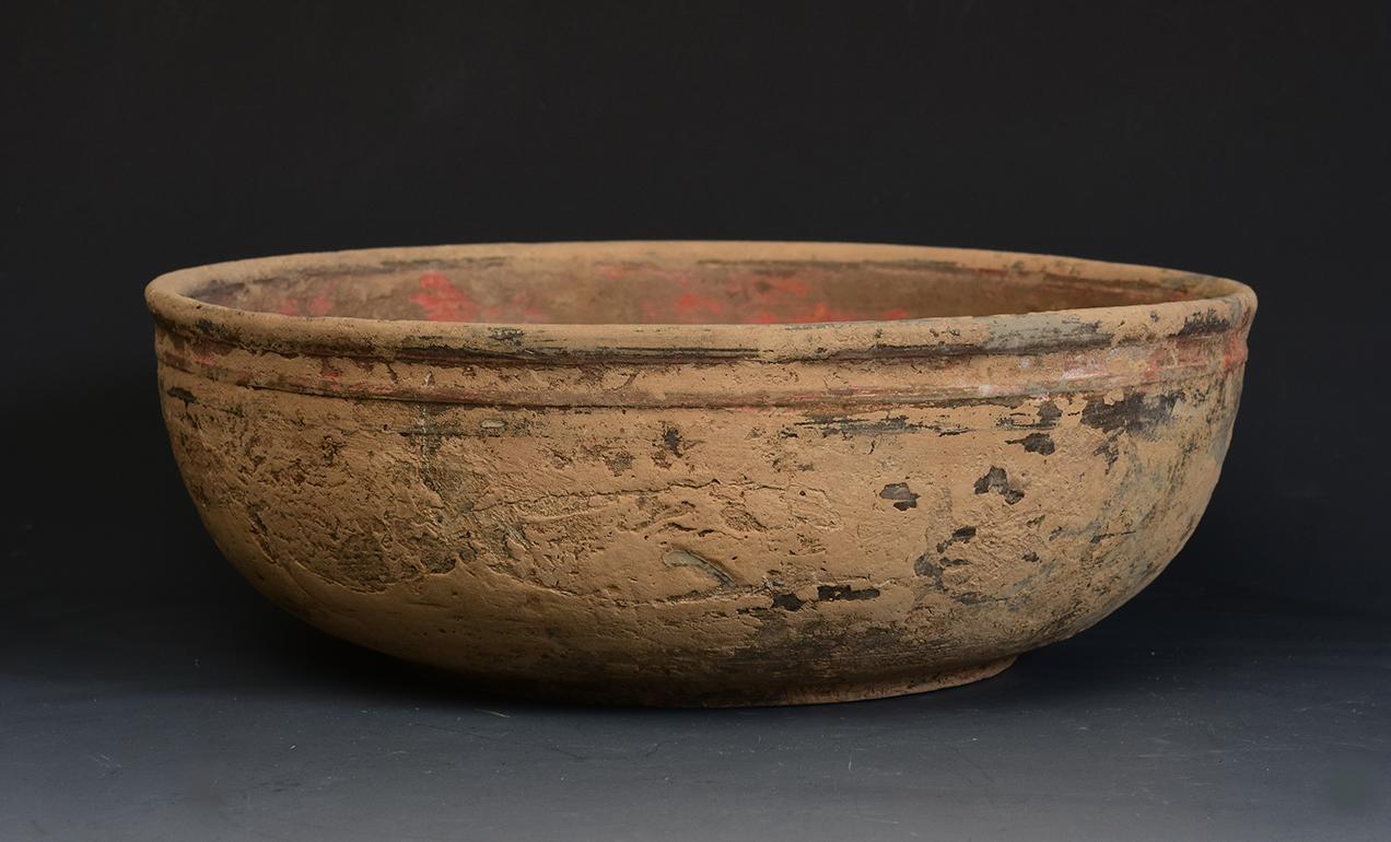 Han Dynasty, Antique Chinese Pottery Bowl 3