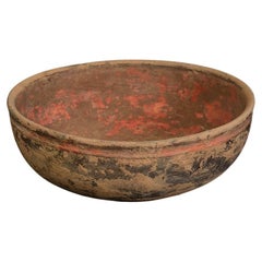 Antike chinesische Keramikschale aus der Han-Dynastie