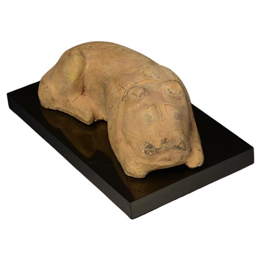 Han Dynasty, antike chinesische Keramik Hund