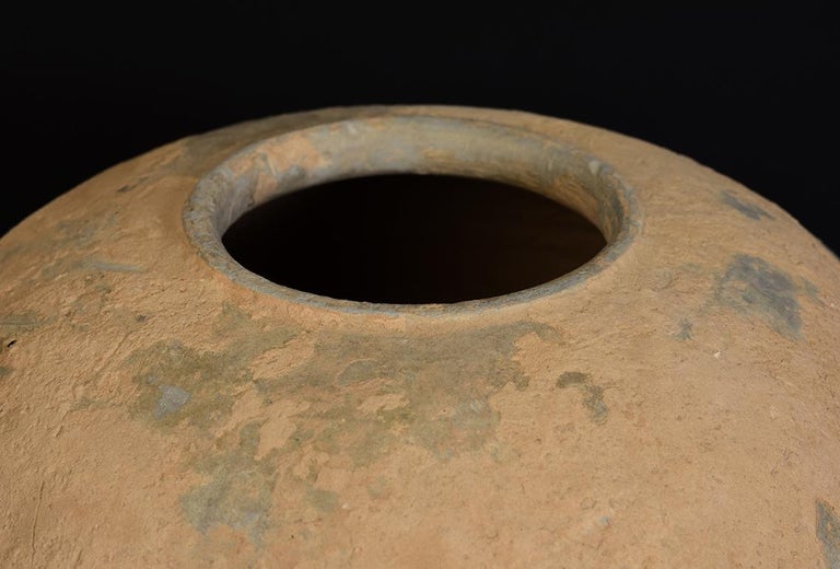 Han Dynasty, Antique Chinese Pottery Granary Jar For Sale at 1stDibs