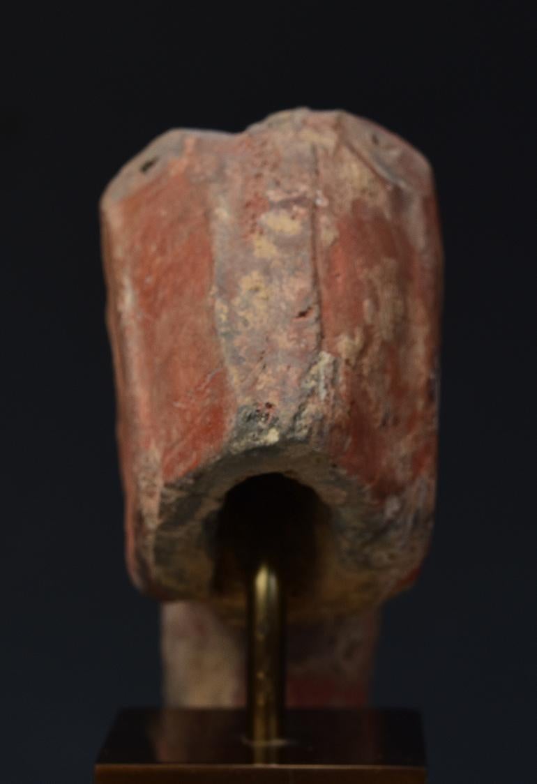 Poteries Tête de cheval en poterie chinoise ancienne de la dynastie Han en vente