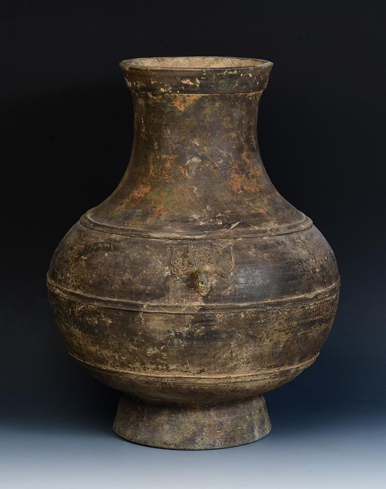 Dinastía Han, Antigua Jarra Hu de Cerámica China en venta 3