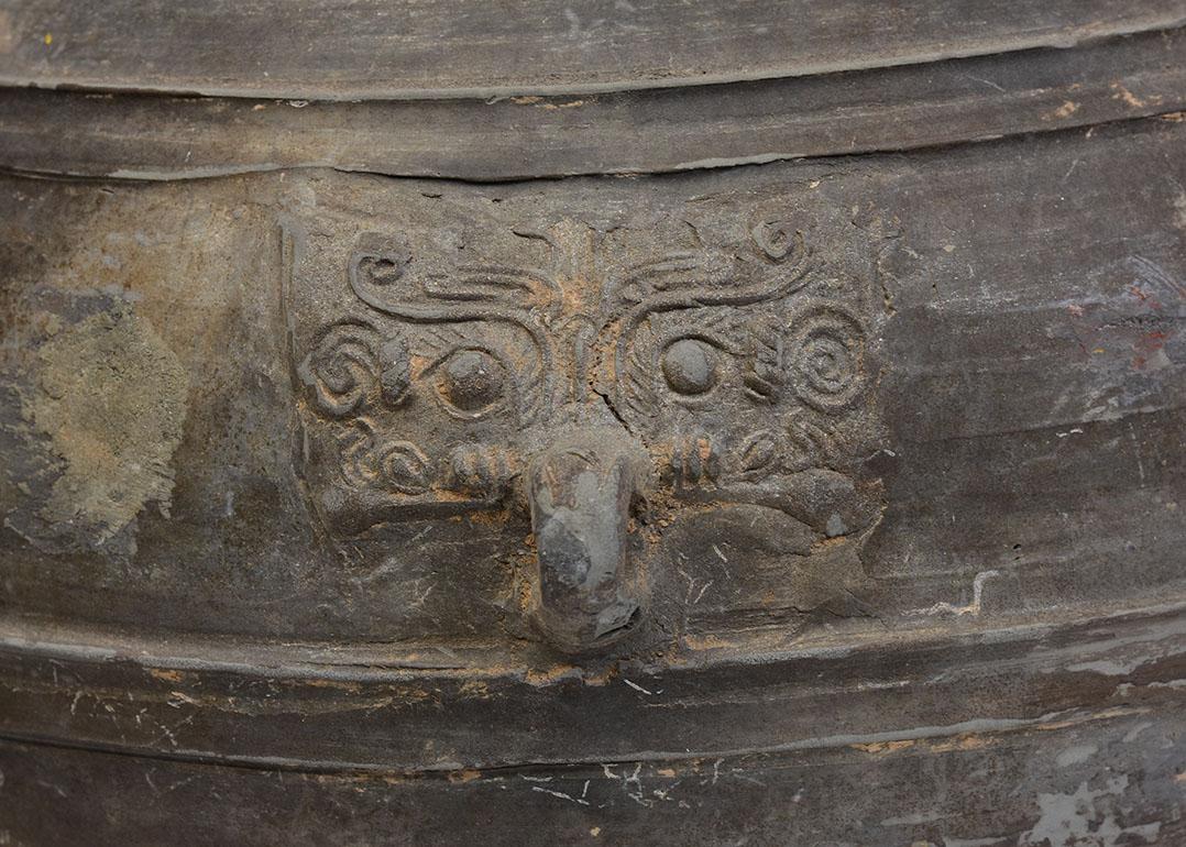 Han Dynasty, Antique Chinese Pottery Hu Jar 2