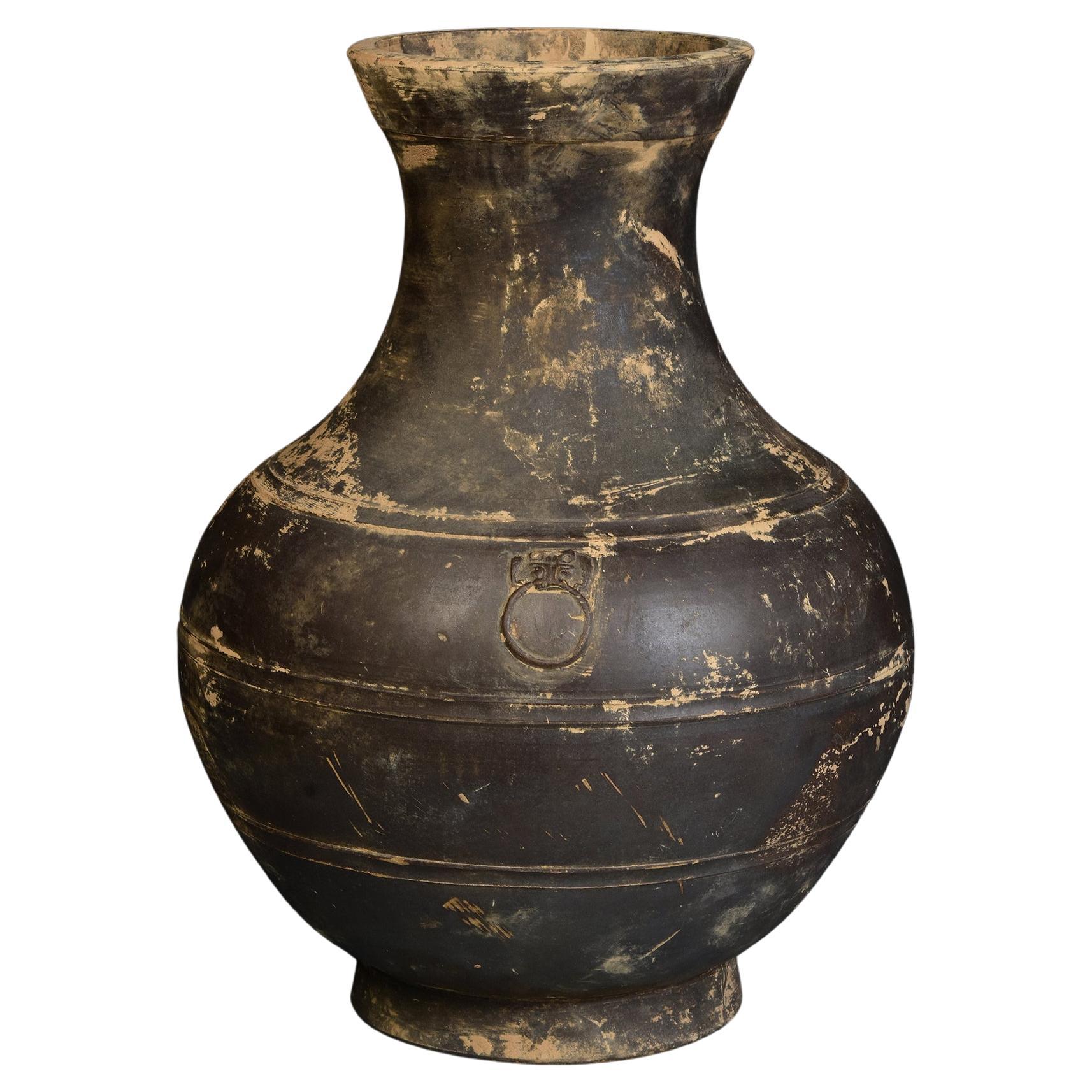 Han Dynasty, Antique Chinese Pottery Hu Jar For Sale