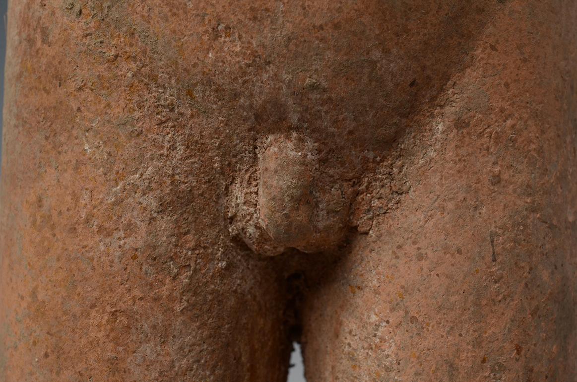 18th Century and Earlier Han Dynasty, Antique Chinese Pottery Stick Man