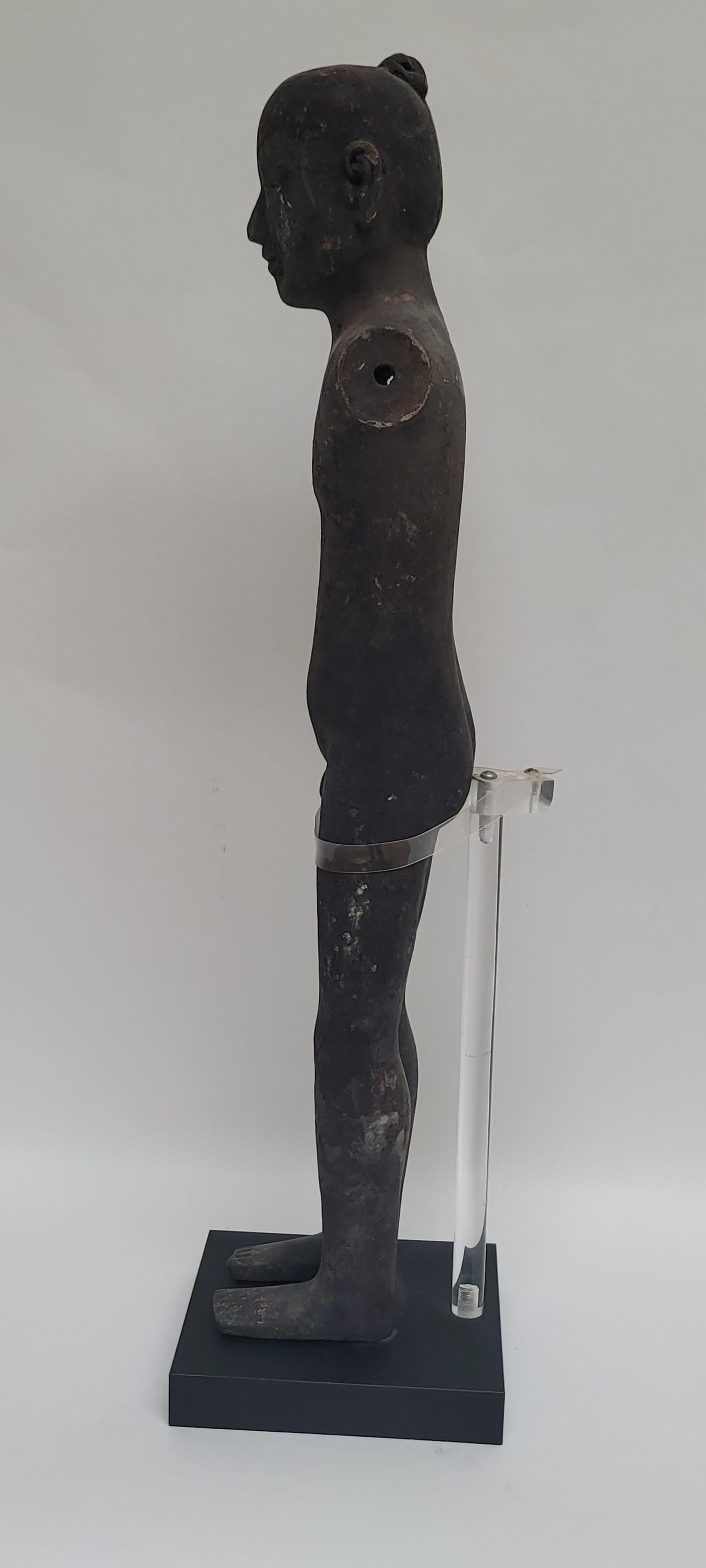 Han Dynasty Black Stick Figure 1
