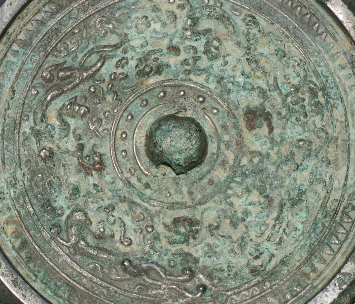 Chinese Han Dynasty Bronze Mirror