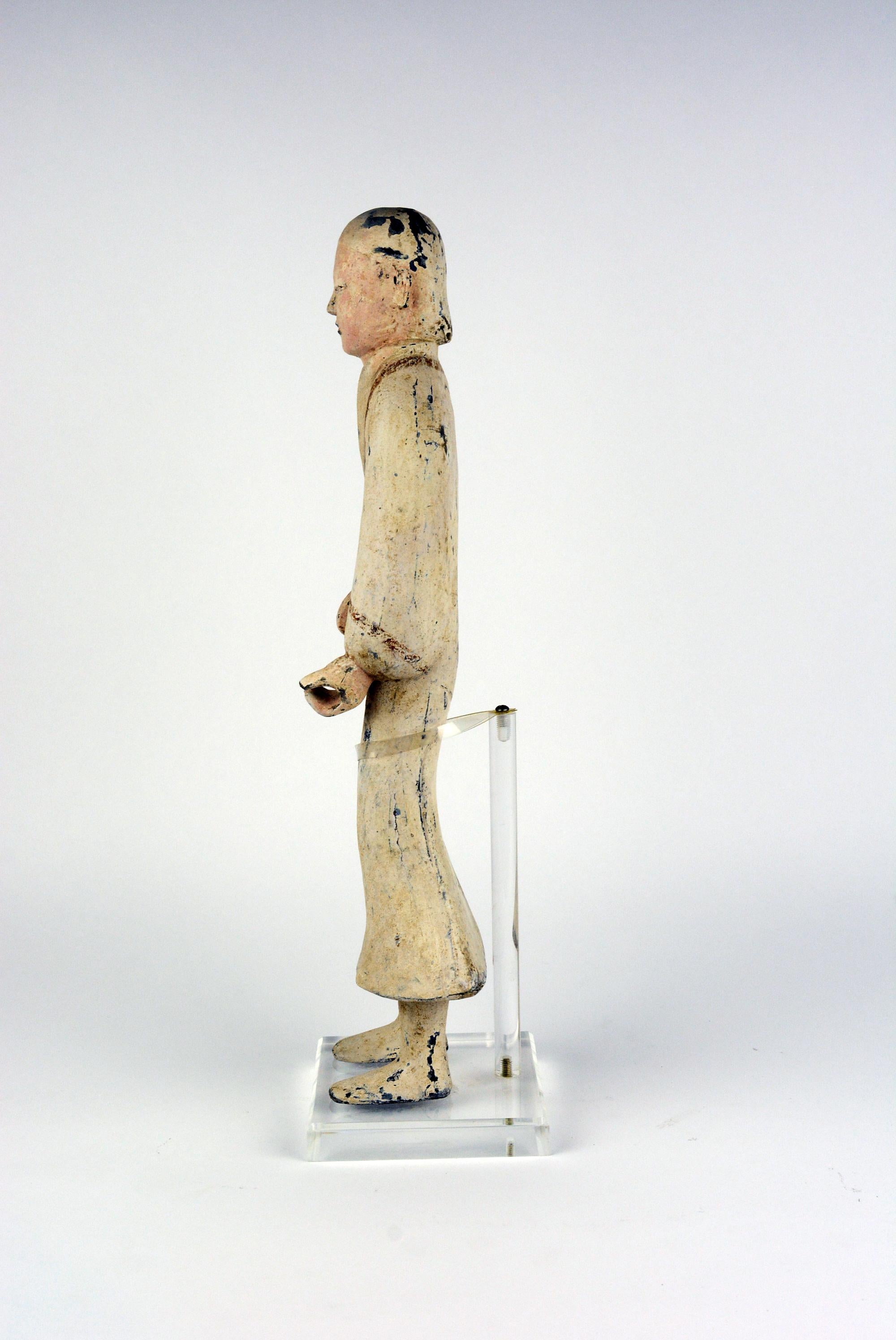 18th Century and Earlier Han Dynasty Court Attendant For Sale