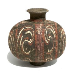 Vaso a bozzolo in terracotta della dinastia Han
