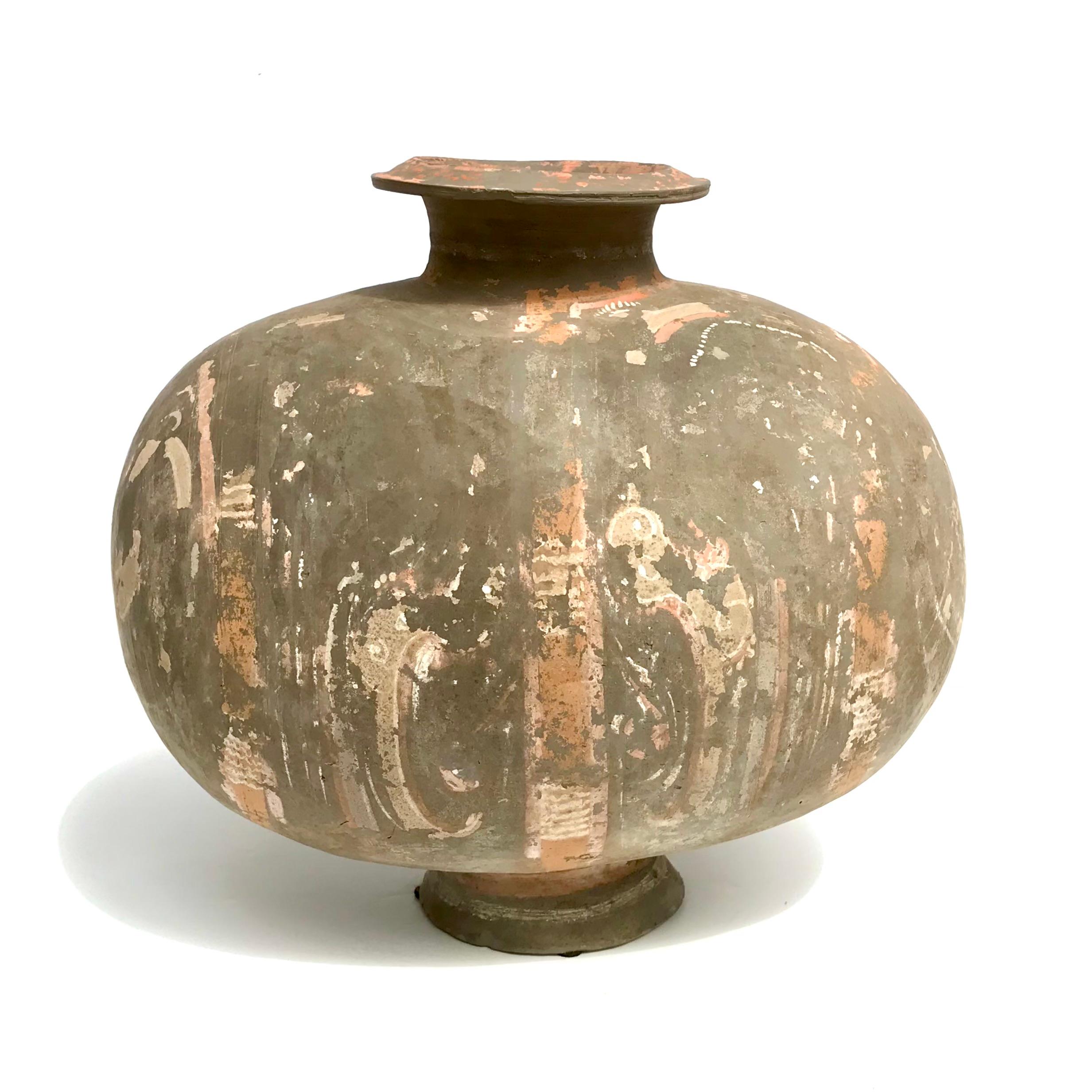 Chinese Han Dynasty earthenware cocoon jar

Cocoon jars or Cocoon-shaped jars are funerary pottery vessels in China, belonging to the period of the 1st millennium BCE. The shape is similar to the Cypriot Barrel-shaped jugs, as is generally the