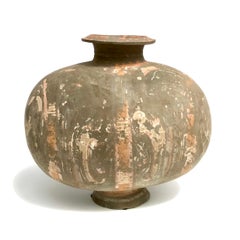 Vaso a bozzolo in terracotta della dinastia Han