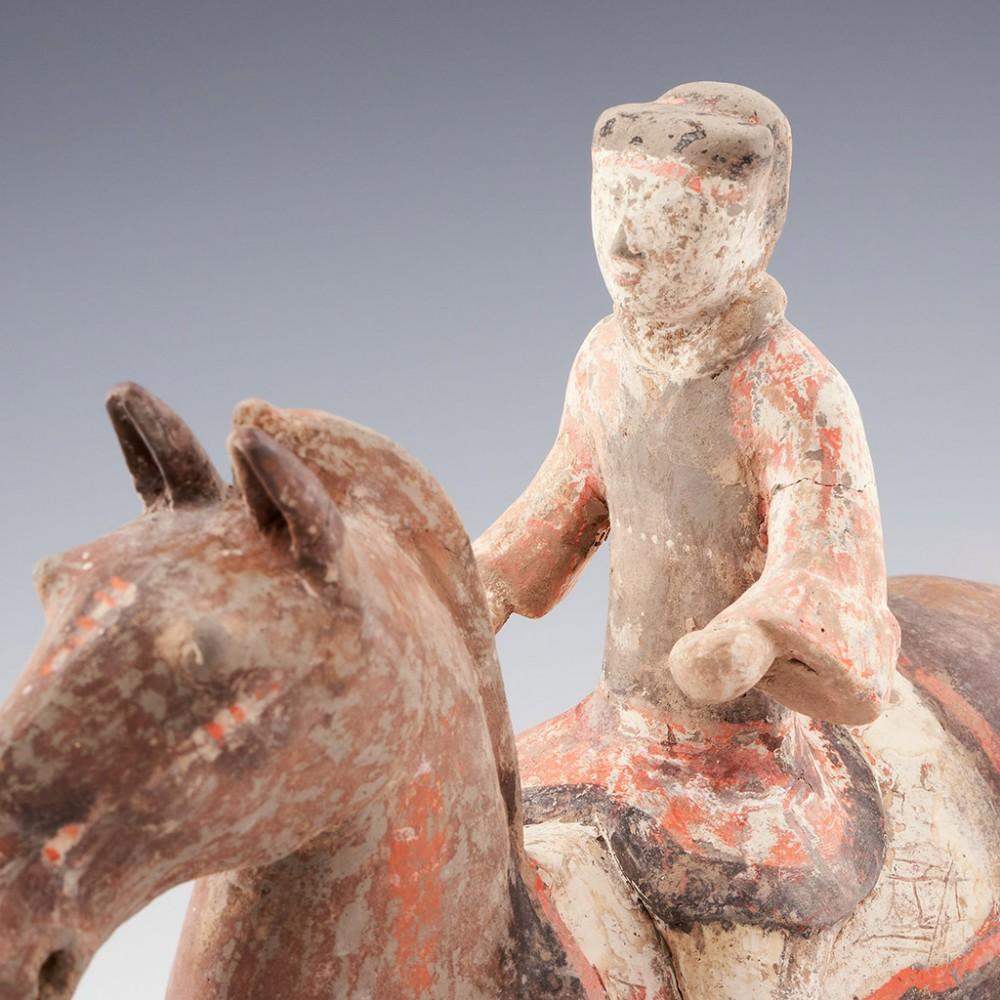 Sculpture de cheval de la Dynasty Han, 206 BC- 209 ADS en vente 1
