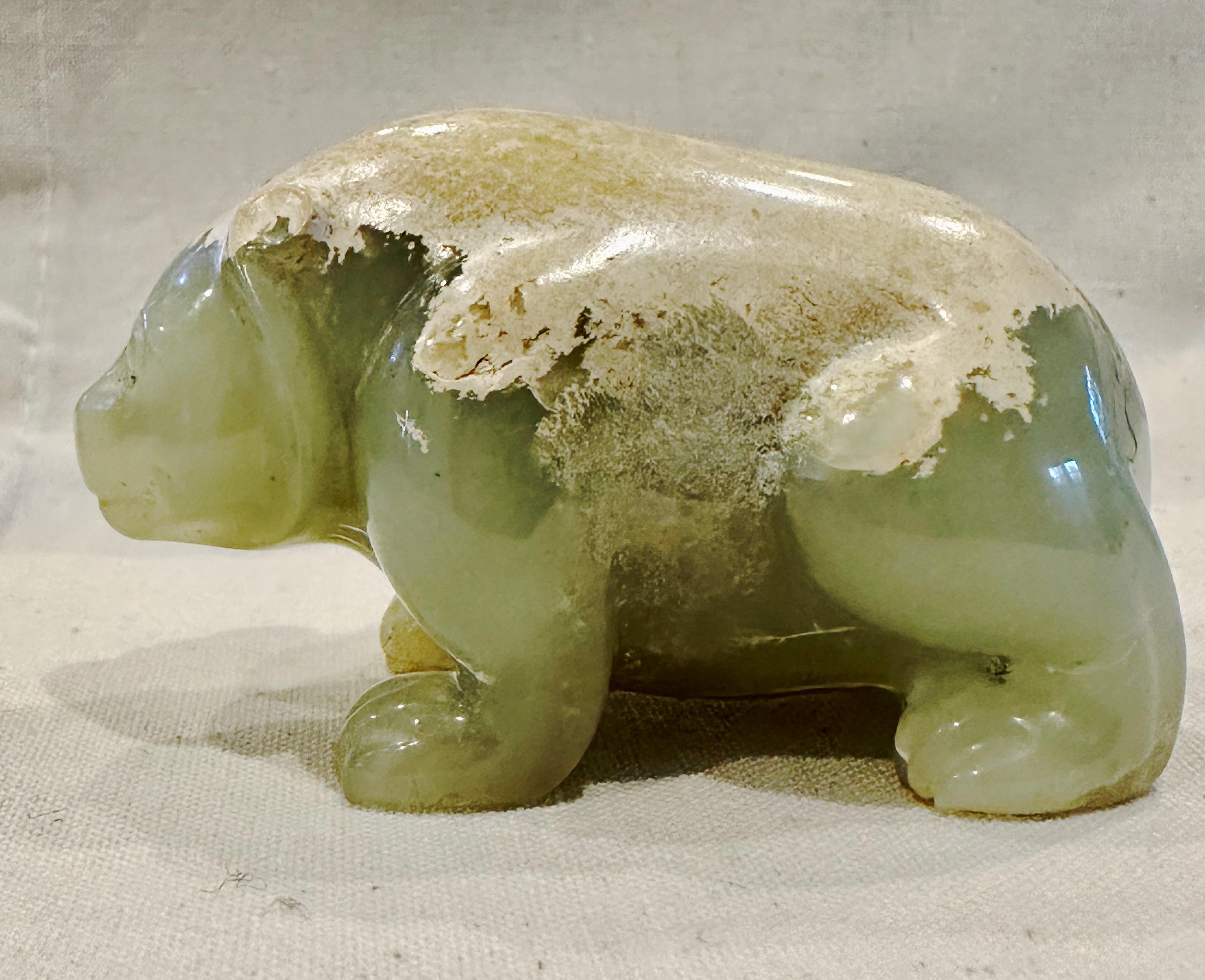 Han Dynasty Jade Bear 5