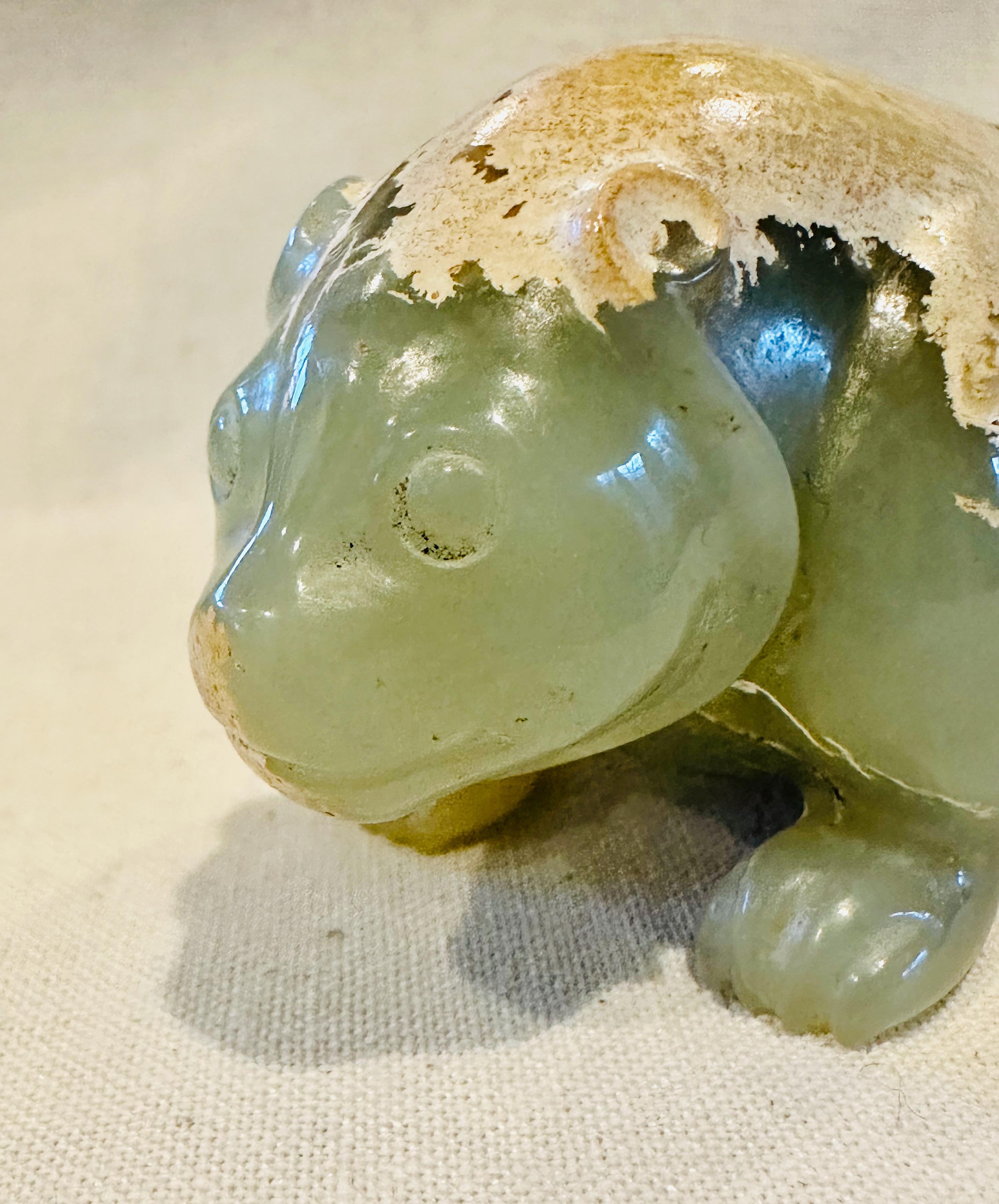 Han Dynasty Jade Bear 9