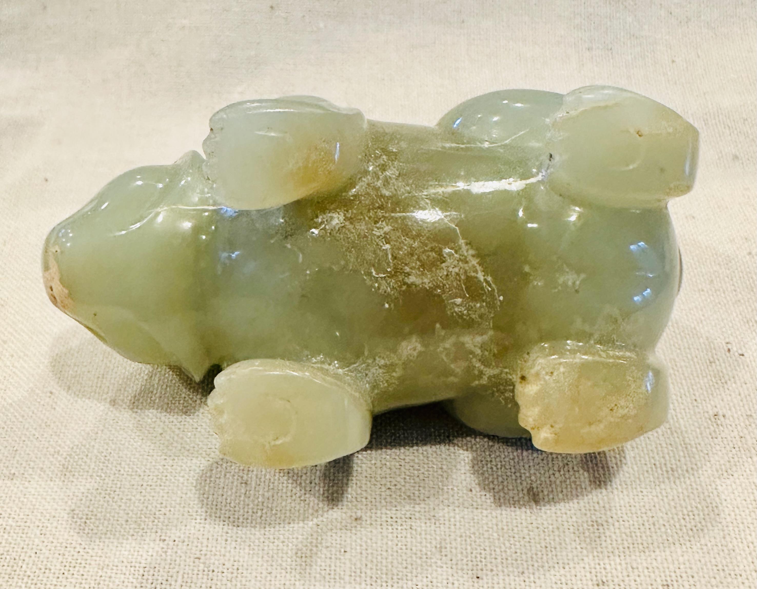 Han Dynasty Jade Bear 12