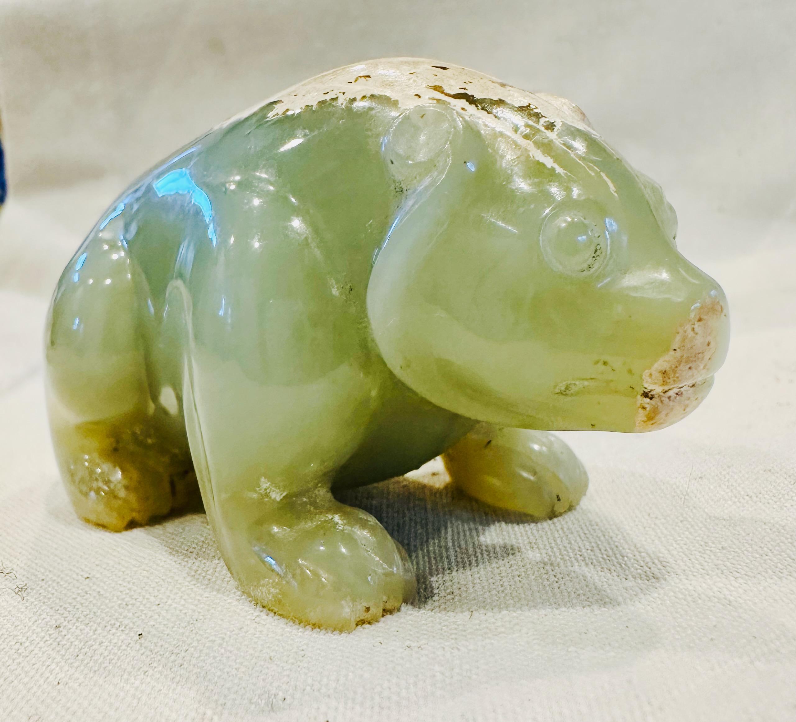 18th Century and Earlier Han Dynasty Jade Bear