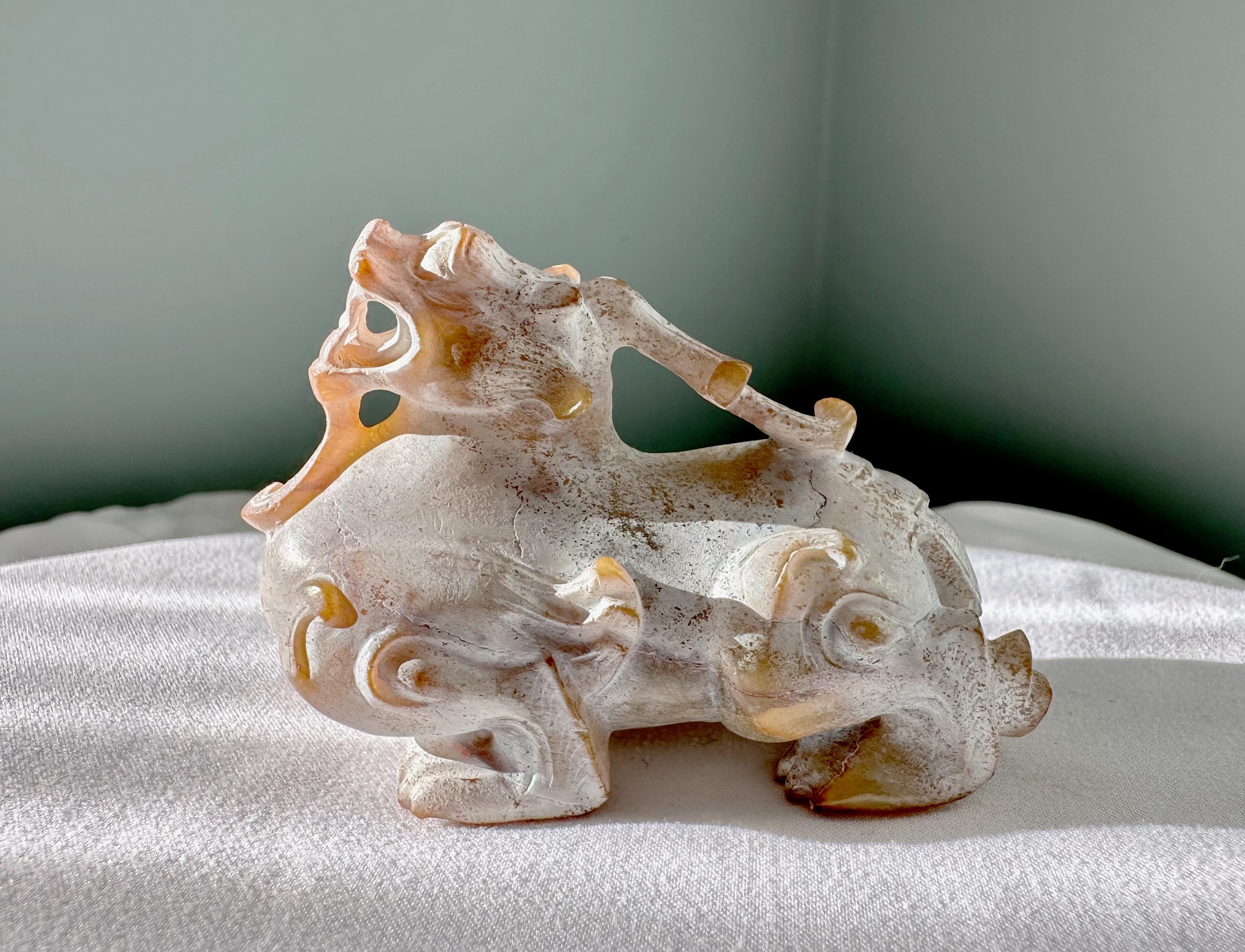 Han Dynasty Jade Bixie For Sale 5