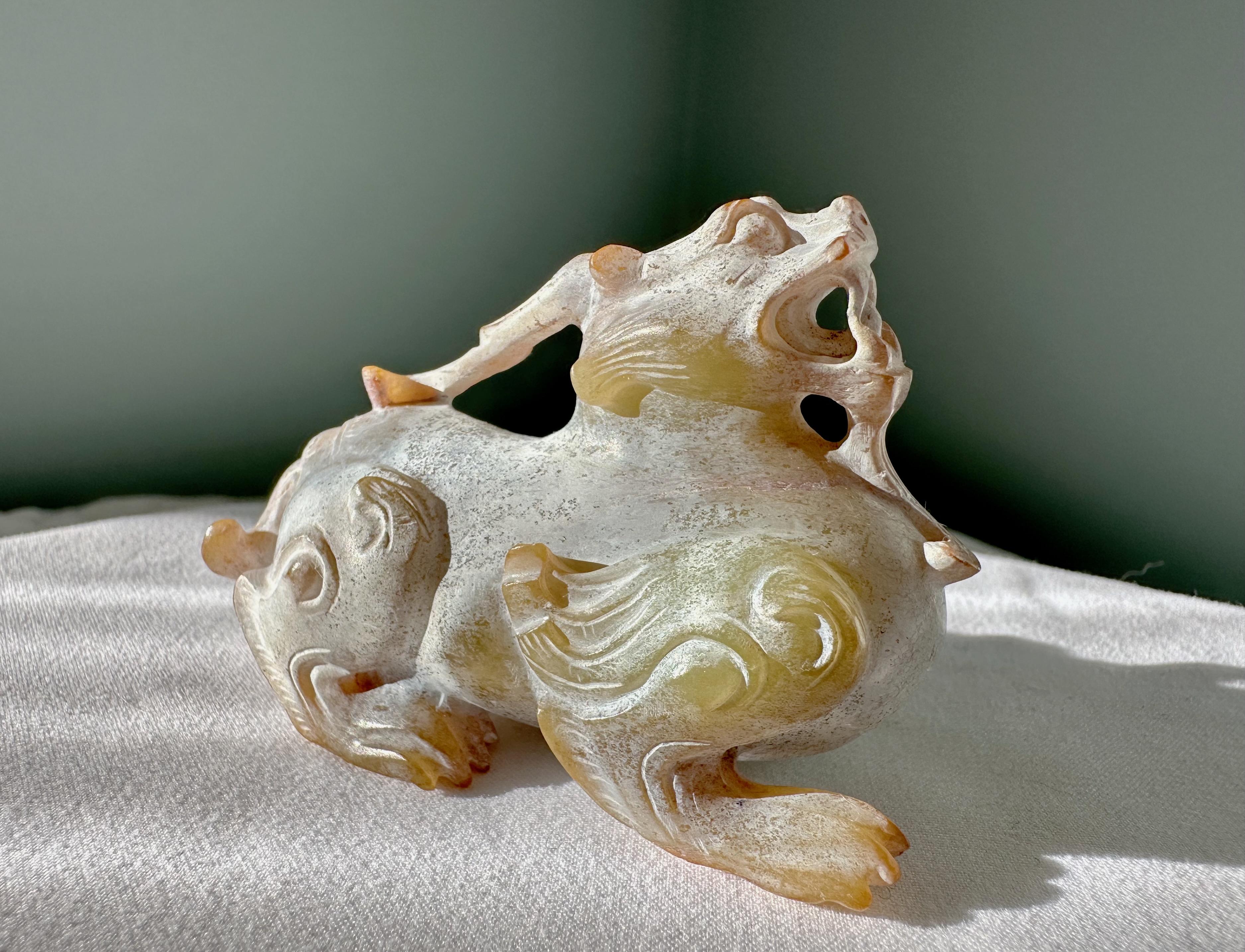 Han Dynasty Jade Bixie For Sale 7