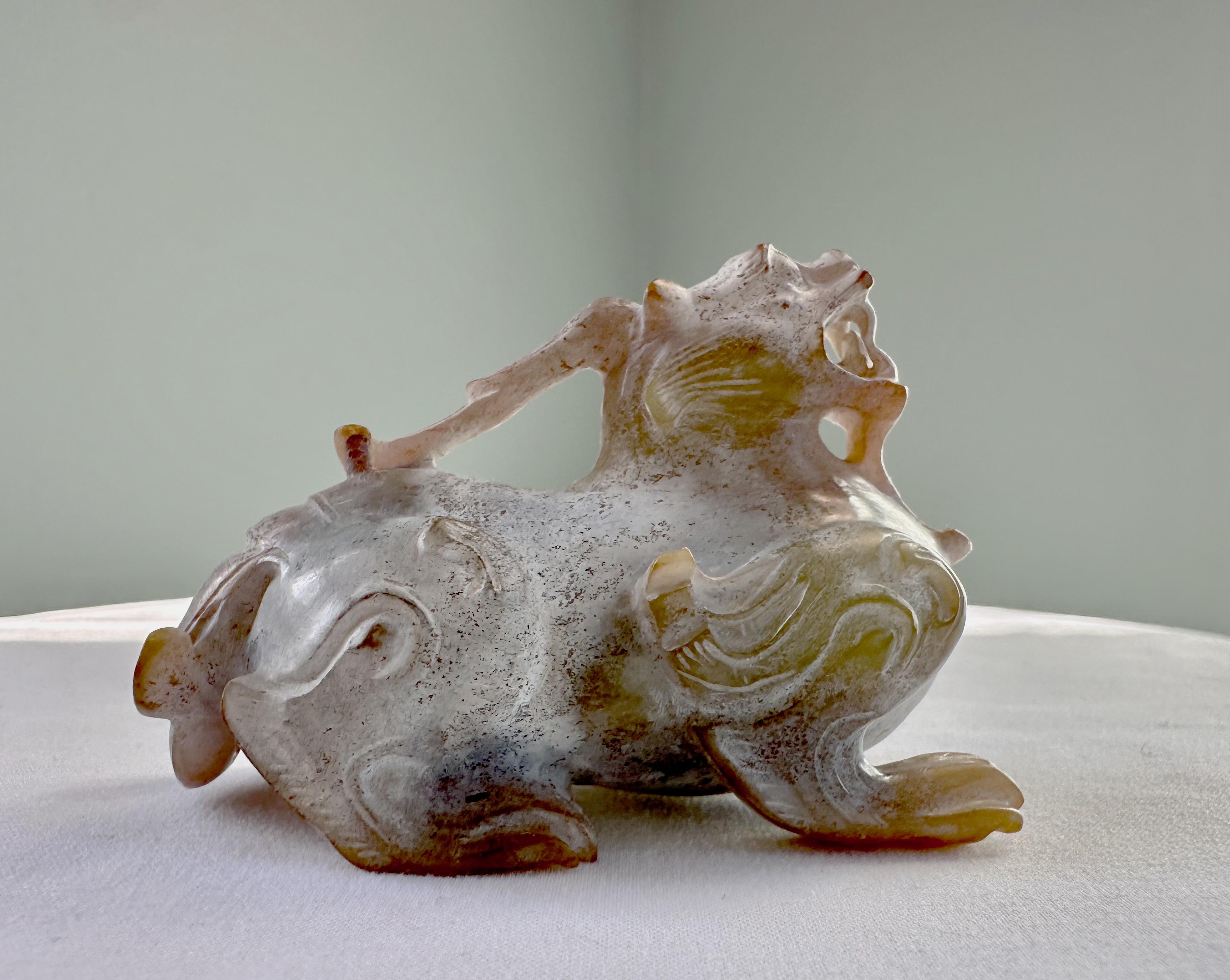 Han Dynasty Jade Bixie For Sale 1