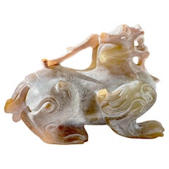 Han Dynasty Jade Bixie